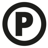 Creative Commons license on a Transparent Background png