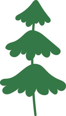 Christmas tree decoration and design.