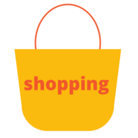 Shopping Bag isolated on a Transparent Background png