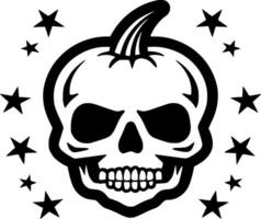 Halloween - Black and White Isolated Icon - Vector illustration