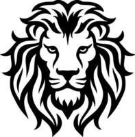 Lion - Minimalist and Flat Logo - Vector illustration