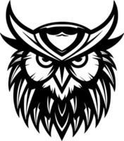 Owl - High Quality Vector Logo - Vector illustration ideal for T-shirt graphic