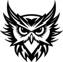 Owl - High Quality Vector Logo - Vector illustration ideal for T-shirt graphic