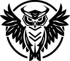 Owl - High Quality Vector Logo - Vector illustration ideal for T-shirt graphic