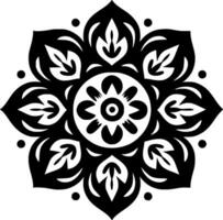 Mandala - High Quality Vector Logo - Vector illustration ideal for T-shirt graphic