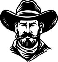 Cowboy - High Quality Vector Logo - Vector illustration ideal for T-shirt graphic