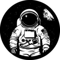 Astronaut - High Quality Vector Logo - Vector illustration ideal for T-shirt graphic