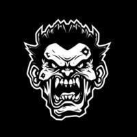 Zombie - High Quality Vector Logo - Vector illustration ideal for T-shirt graphic