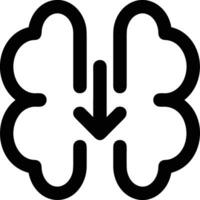 Brain idea symbol icon vector image. Illustration of the creative intelligence think design image. EPS 10