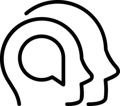 Brain idea symbol icon vector image. Illustration of the creative intelligence think design image. EPS 10