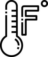 Thermometer medicine icon symbol image vector. Illustration of the temperature cold and hot measure tool design image.EPS 10 vector