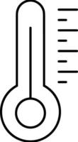 Thermometer medicine icon symbol image vector. Illustration of the temperature cold and hot measure tool design image.EPS 10 vector