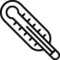 Thermometer medicine icon symbol image vector. Illustration of the temperature cold and hot measure tool design image.EPS 10 vector