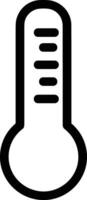 Thermometer medicine icon symbol image vector. Illustration of the temperature cold and hot measure tool design image.EPS 10 vector