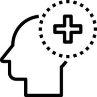 Brain idea symbol icon vector image. Illustration of the creative intelligence think design image. EPS 10