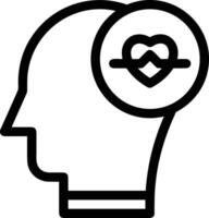 Brain idea symbol icon vector image. Illustration of the creative intelligence think design image. EPS 10