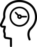 Brain idea symbol icon vector image. Illustration of the creative intelligence think design image. EPS 10