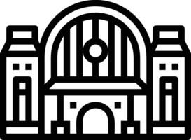 Bus transportation symbol icon vector image. Illustration of the silhouette bus transport public travel design image. EPS 10