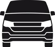 Bus transportation symbol icon vector image. Illustration of the silhouette bus transport public travel design image. EPS 10