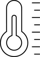 Thermometer medicine icon symbol image vector. Illustration of the temperature cold and hot measure tool design image.EPS 10 vector