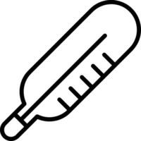 Thermometer medicine icon symbol image vector. Illustration of the temperature cold and hot measure tool design image.EPS 10 vector