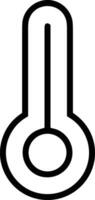 Thermometer medicine icon symbol image vector. Illustration of the temperature cold and hot measure tool design image.EPS 10 vector