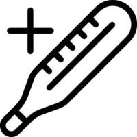 Thermometer medicine icon symbol image vector. Illustration of the temperature cold and hot measure tool design image.EPS 10 vector