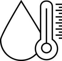 Thermometer medicine icon symbol image vector. Illustration of the temperature cold and hot measure tool design image.EPS 10 vector