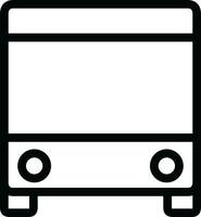 Bus transportation symbol icon vector image. Illustration of the silhouette bus transport public travel design image. EPS 10
