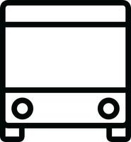 Bus transportation symbol icon vector image. Illustration of the silhouette bus transport public travel design image. EPS 10