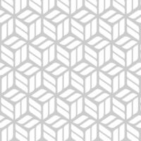 Abstract cube motif vector pattern design