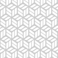 Abstract cube motif vector pattern design