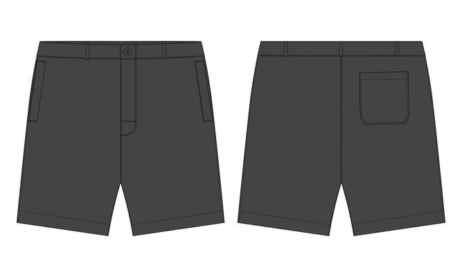 Black Shorts Template Vector Art Icons and Graphics for Free Download Black Shorts Template Vector Art Icons and Graphics for Free Download