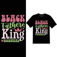 black fathers king essential graphic design vector