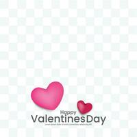 Valentine's Day greeting card. abstract texture background vector