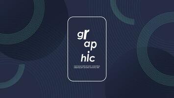 Simple gradient background. Creative geometric wallpaper. Trendy gradient shape composition vector