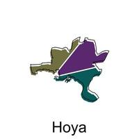 hoya mundo mapa vector diseño plantilla, gráfico estilo aislado en blanco fondo, adecuado para tu empresa