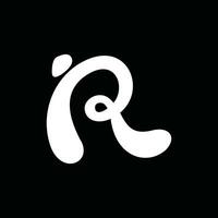 resumen letra r logo icono diseño plantilla, adecuado para tu empresa vector