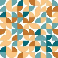 Vector illustration of Abstract pattern background with blue, beige and brown colors