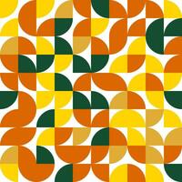 Vector illustration of Abstract pattern background with red, orange and green colors