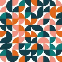 Vector illustration of Abstract pattern background with green and orange colors