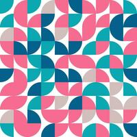 Vector illustration of Abstract pattern background with blue and pink colors