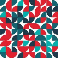 Vector illustration of Abstract pattern background with blue, red and green colors