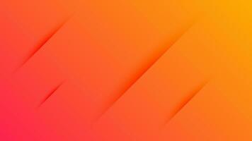 Vibrant and colorful vector orange gradient background for web design and other in sliced style