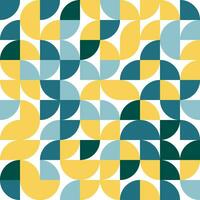 Vector illustration of Abstract pattern background with blue and yellow colors