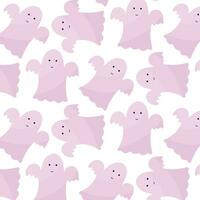 spook halloween scary scare autumn pattern textile vector