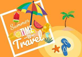 Realistic Summer sale banner and poster design with tropical leaves background Vector. big and super sale summer background design. vector