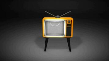 Fernseher Bildschirm Panne mit Grün Bildschirm, Fernsehen Panne Chroma Schlüssel video