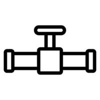 pipeline line icon vector