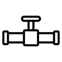 pipeline line icon vector